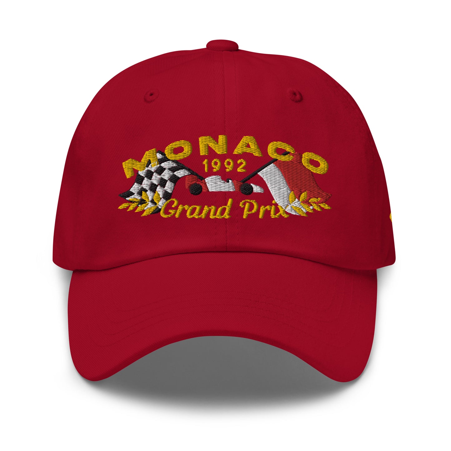Monaco Grand Prix 1992 Senna Tribute Dad Hat