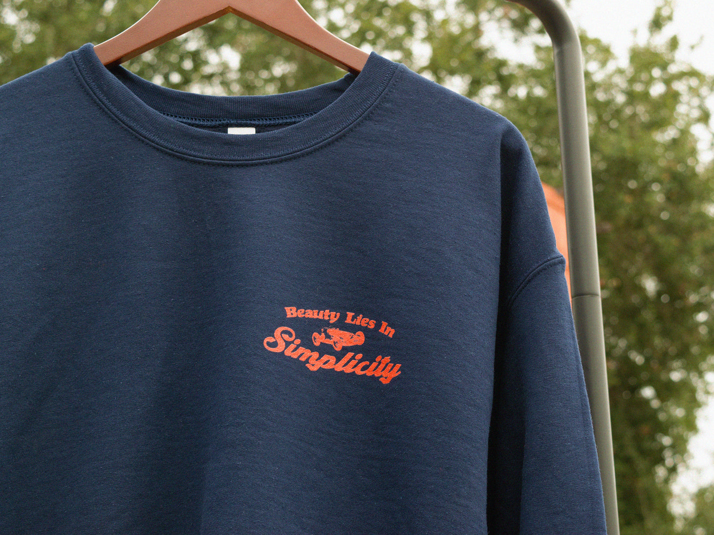 Beauty Lies In Simplicity Ferrari 500 Sweatshirt