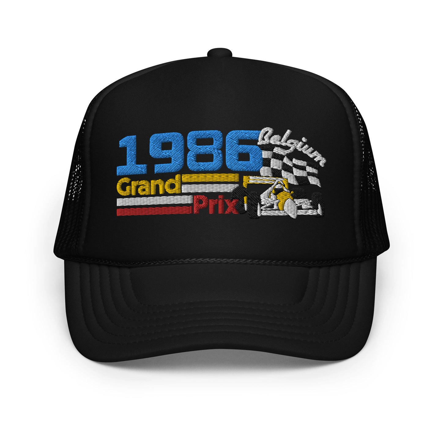 Belgian Grand Prix 1986 Vintage F1 Trucker Hat
