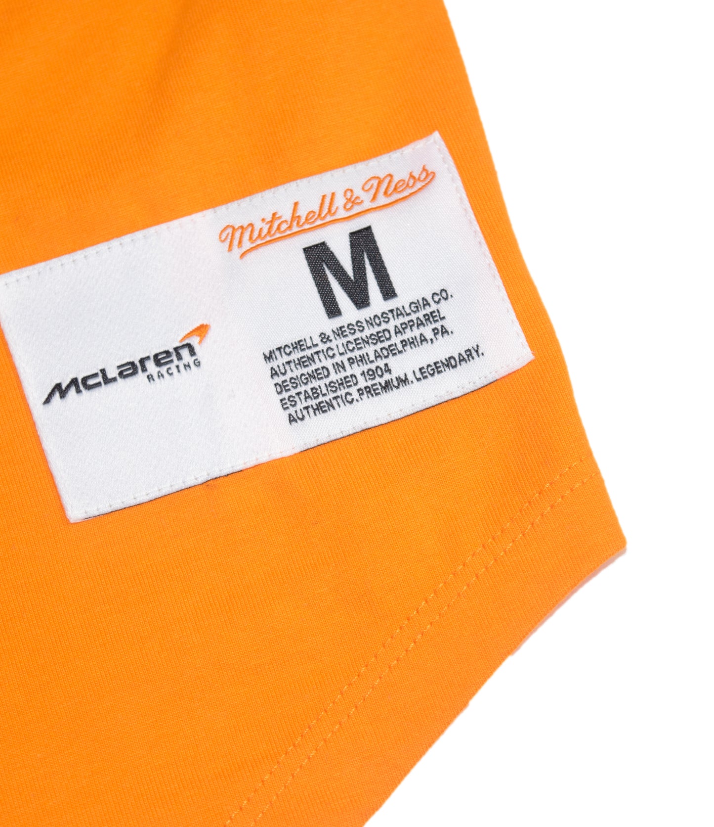 McLaren Racing F1 Mitchell & Ness Special Edition Monaco GP Triple Crown Baseball Jersey