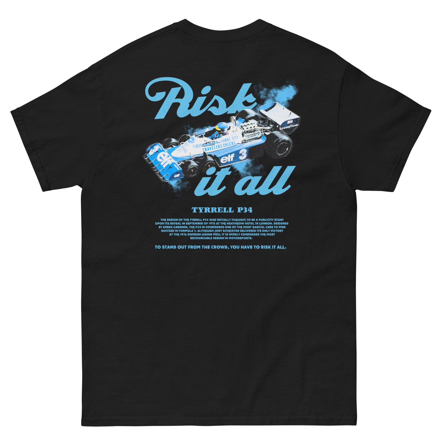 Tyrrell P34 Risk It All T-Shirt