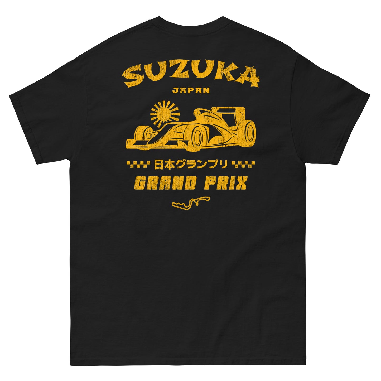 Japanese Grand Prix Suzuka T-Shirt Fan Edition Gold