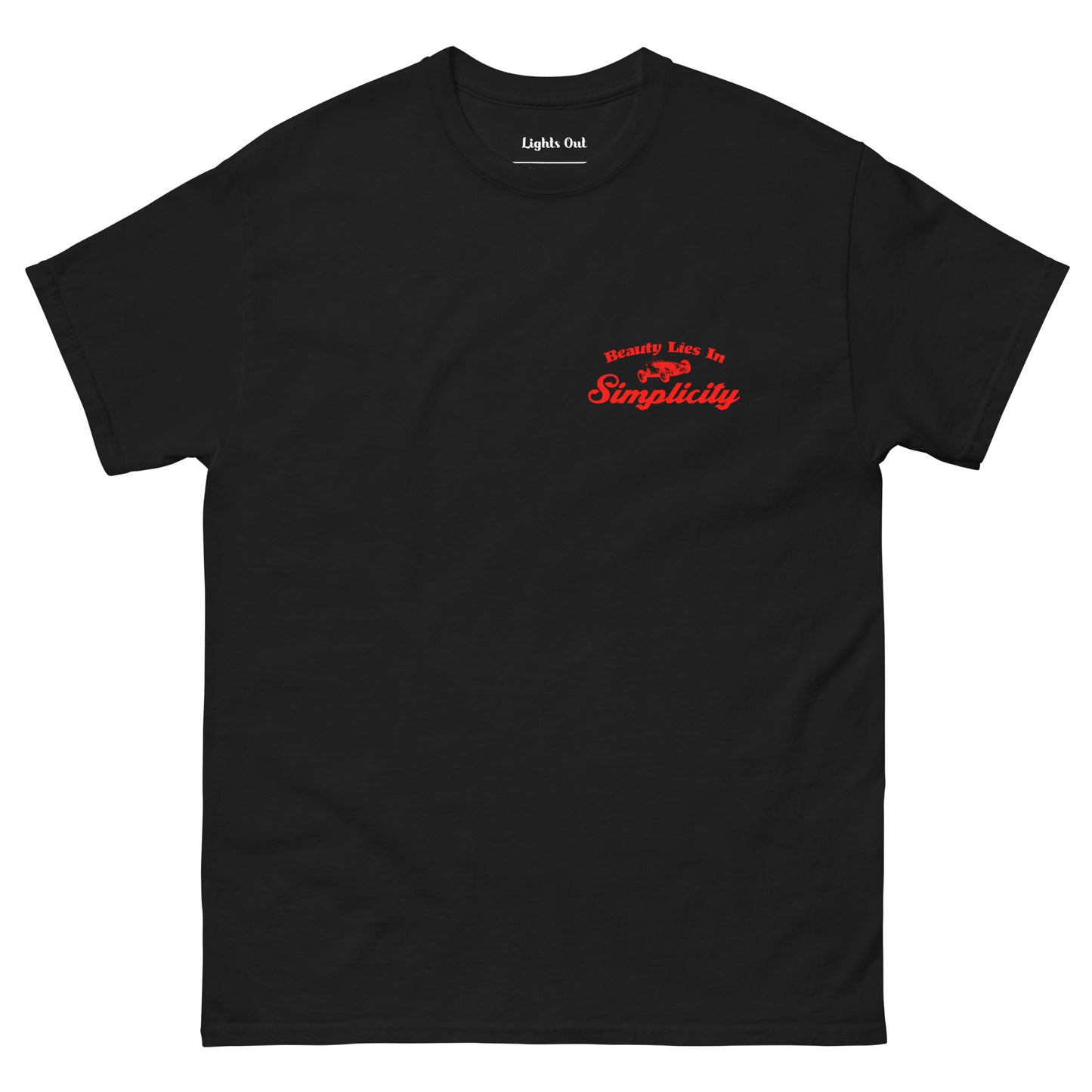 Ferrari 500 Beauty Lies In Simplicity T-Shirt