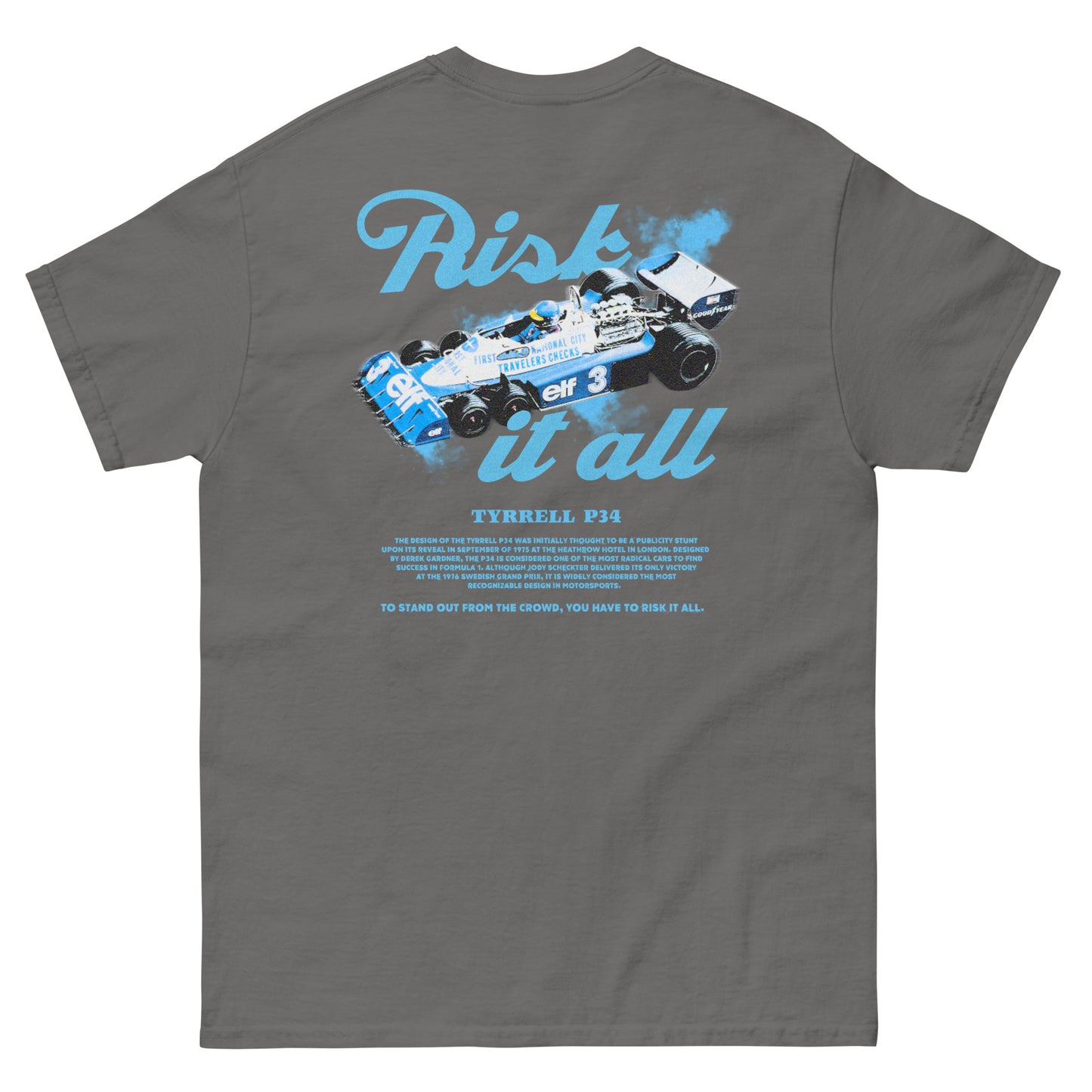 Tyrrell P34 Risk It All T-Shirt
