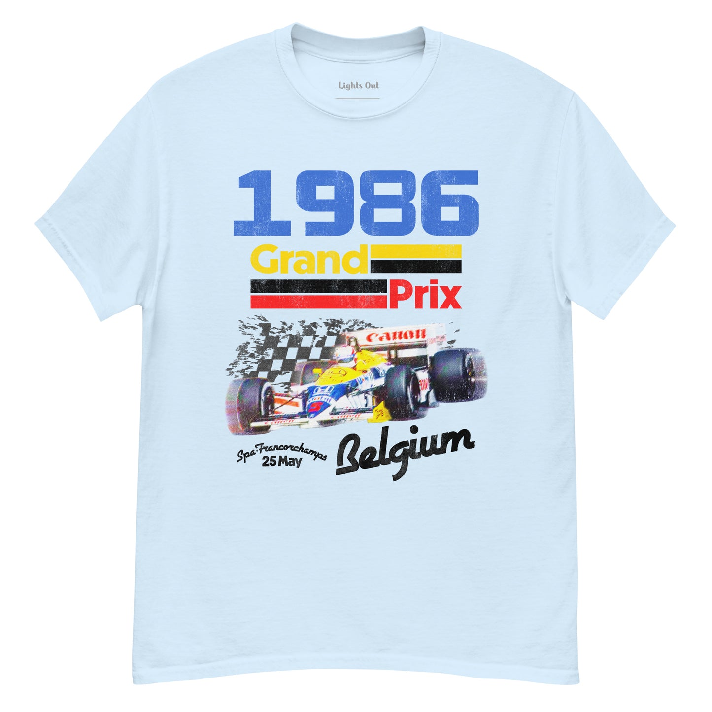 Vintage Belgian Grand Prix 1986 T-Shirt
