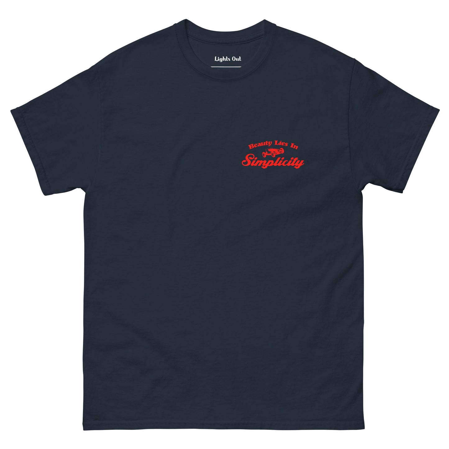 Ferrari 500 Beauty Lies In Simplicity T-Shirt