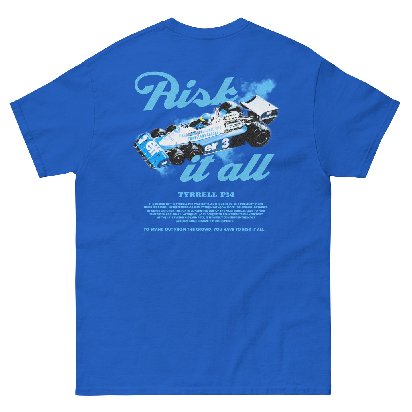 Tyrrell P34 Risk It All T-Shirt