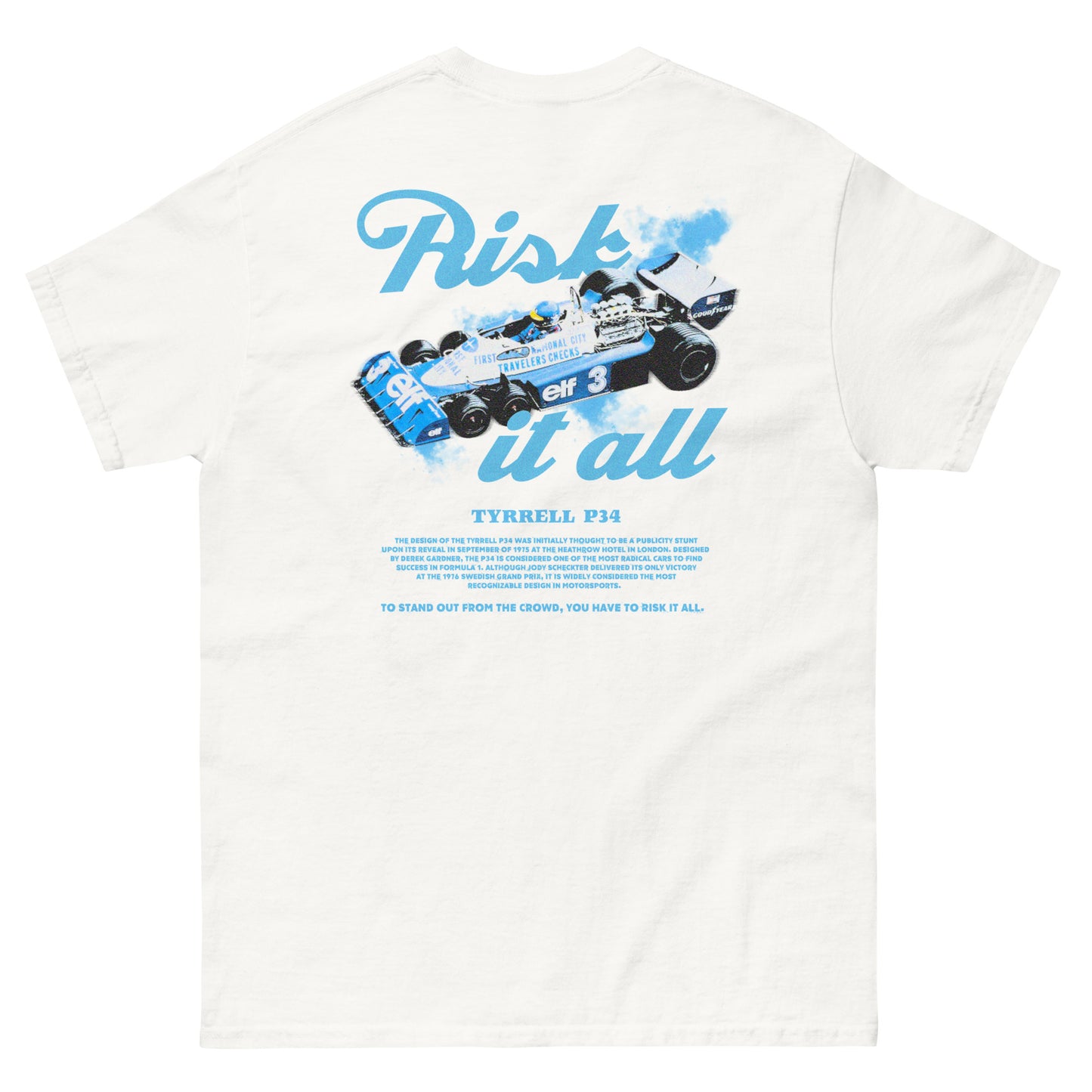 Tyrrell P34 Risk It All T-Shirt