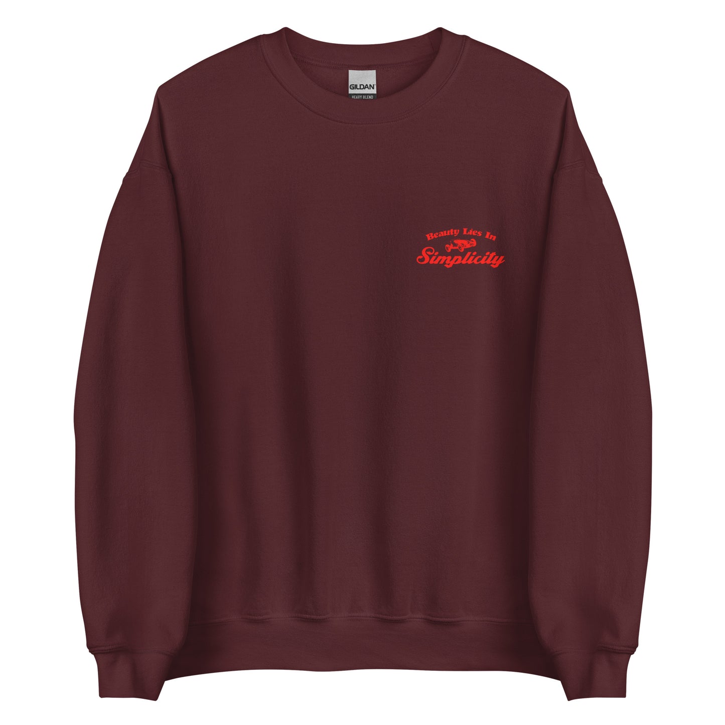 Beauty Lies In Simplicity Ferrari 500 Sweatshirt