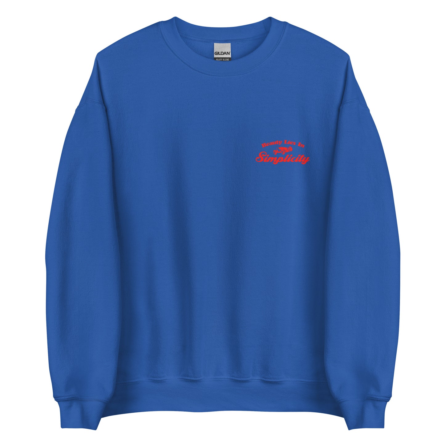 Beauty Lies In Simplicity Ferrari 500 Sweatshirt