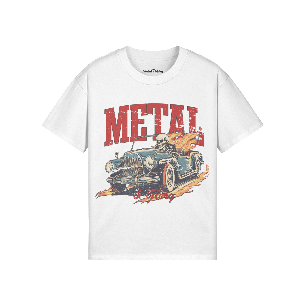 Burning Metal Tee