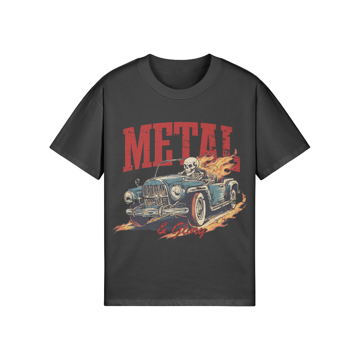 Burning Metal Tee