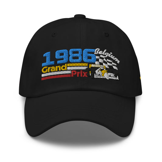 Belgian Grand Prix 1986 F1 Dad Hat