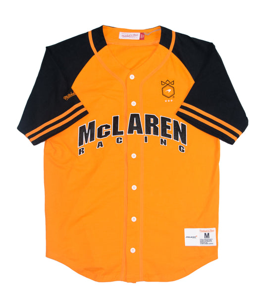 McLaren Racing F1 Mitchell & Ness Special Edition Monaco GP Triple Crown Baseball Jersey