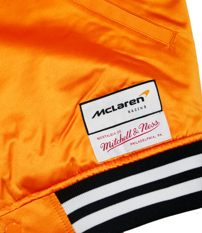 McLaren Racing F1 Mitchell & Ness Special Edition Monaco GP Triple Crown Satin Jacket