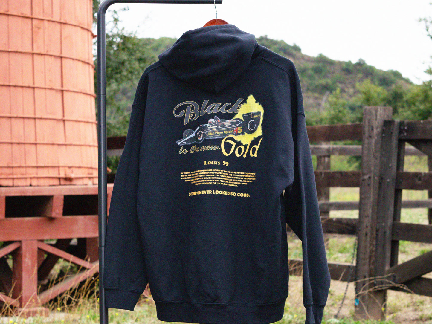 Lotus 79 Black Is The New Gold Hoodie