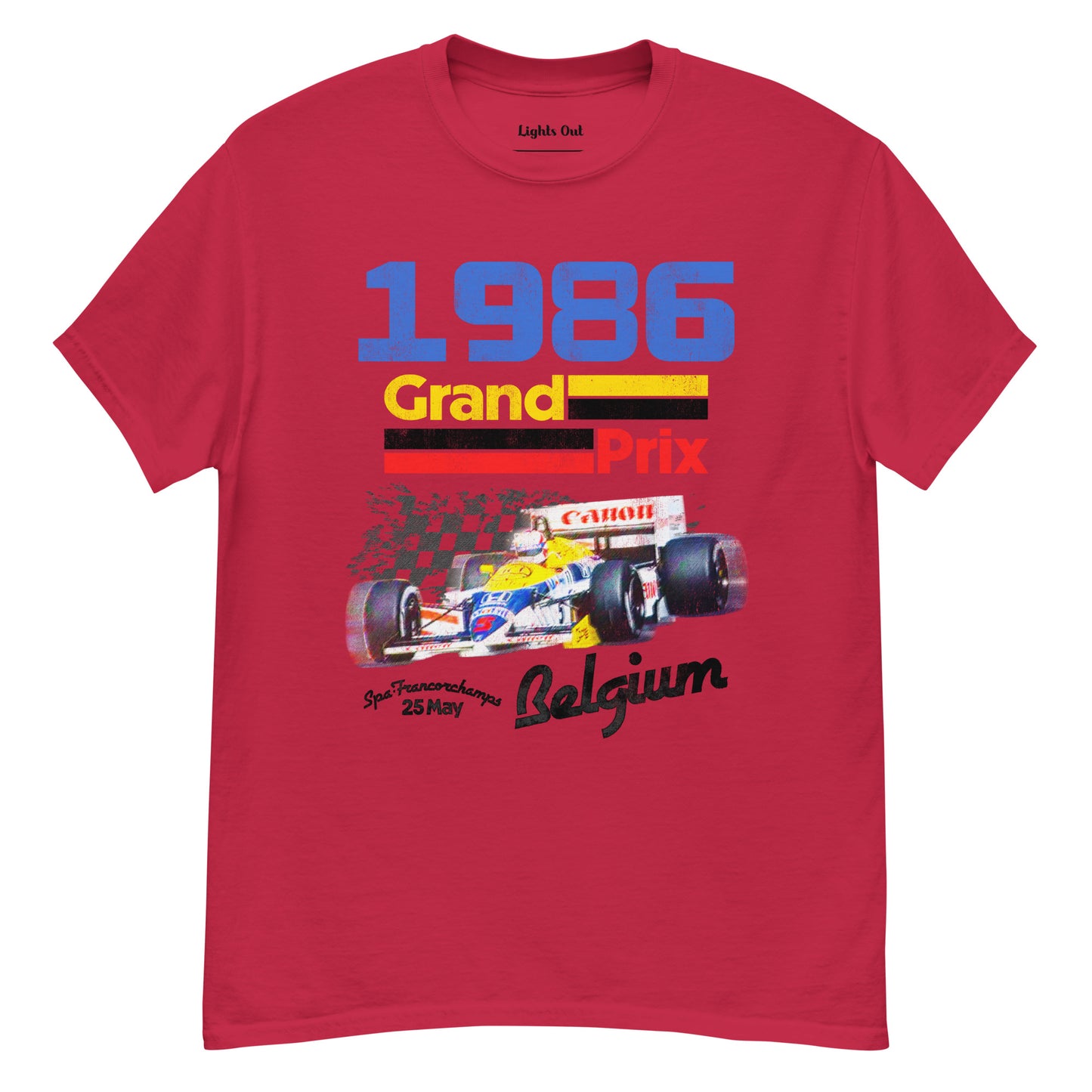 Vintage Belgian Grand Prix 1986 T-Shirt