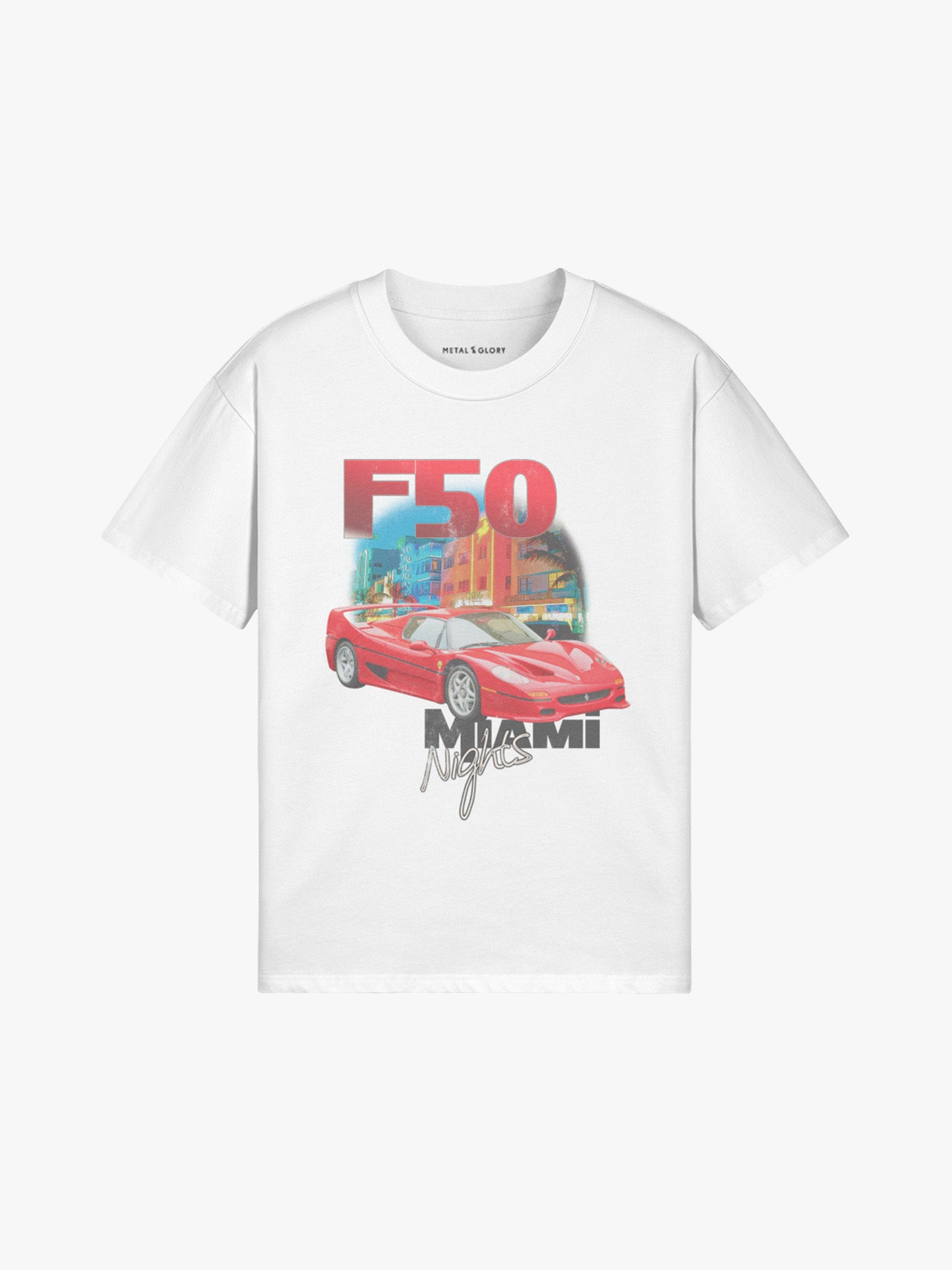 Ferrari F50 Miami Nights Tee