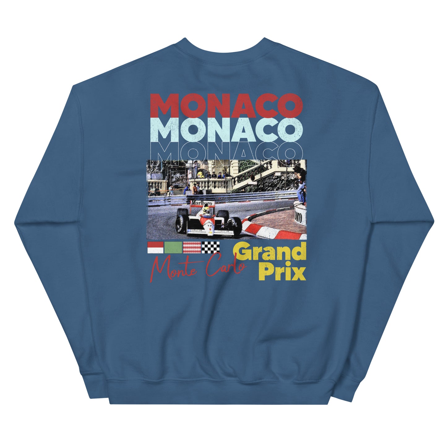 Vintage Monaco Grand Prix Monte Carlo Sweatshirt