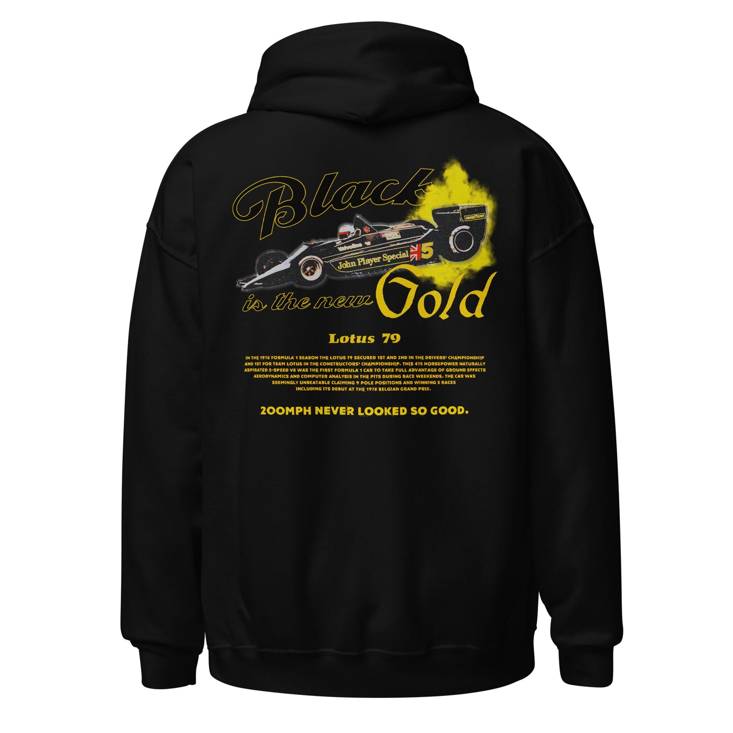 Lotus 79 Black Is The New Gold Hoodie