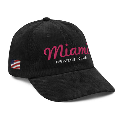 Miami Drivers Club Corduroy Hat
