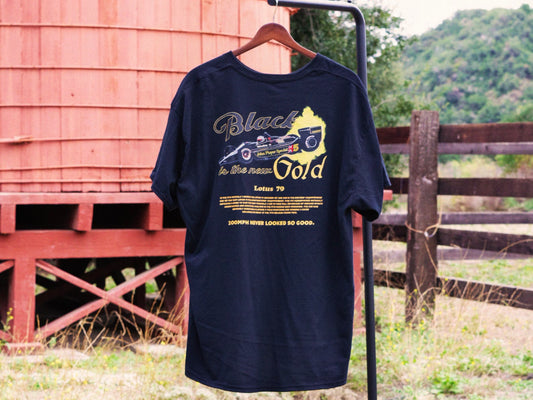Lotus 79 Black Is The New Gold T-Shirt